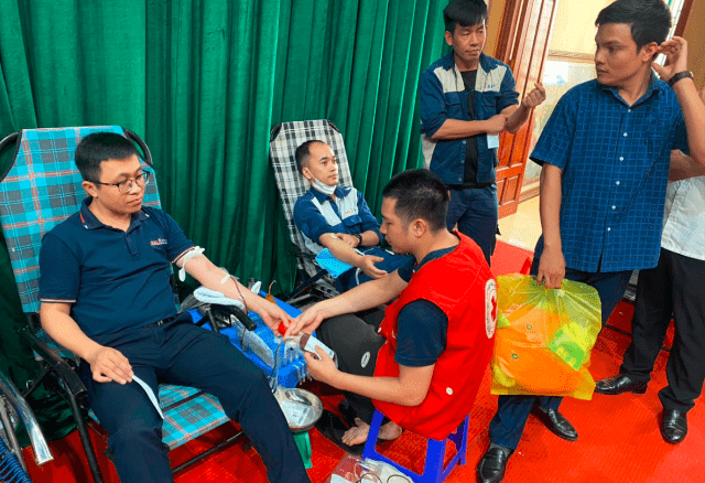 CÔNG TY TNHH MIZA NGHI SƠN - Lan tỏa tinh thần hiến máu tình nguyện trong người lao động - Hiến máu nhân đạo, món quà ý nghĩa cho cộng đồng.