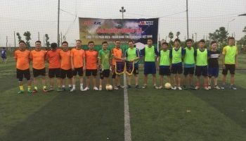 Giao lưu bóng đá giữa Công ty cổ phần MIZA và Ngân hàng TMCP Hàng Hải Việt Nam