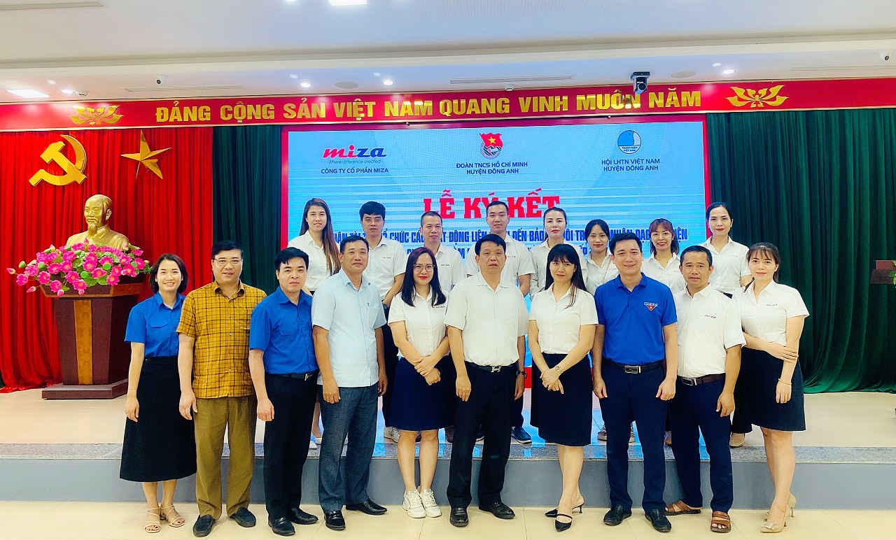Miza gặp gỡ huyện đoàn Đông Anh